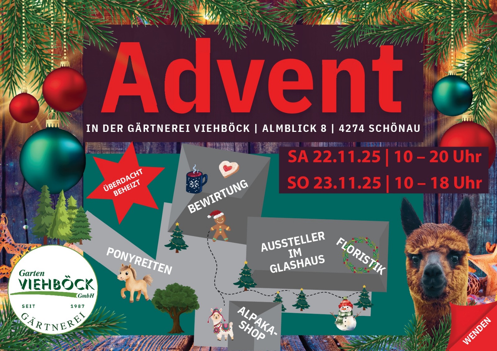 Ponyreiten im Advent